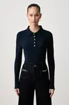 Tommy Hilfiger  tričko s dlhým rukávom dámske s viskózou