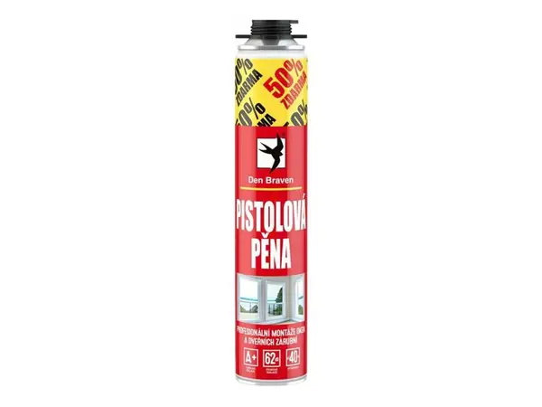 Pěna DEN BRAVEN montážní pistolová 750ml
