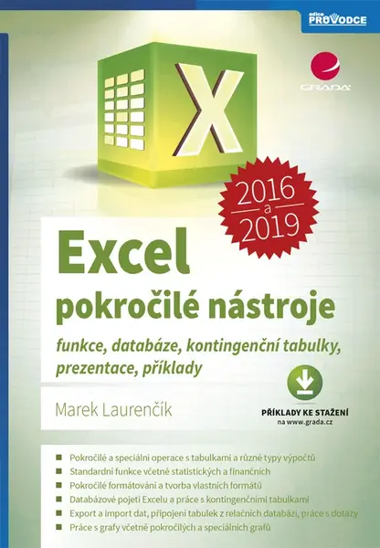 Excel 2016 a 2019 - pokročilé nástroje, Laurenčík Marek