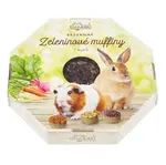LIMARA Pochúťka bezobilnej zeleninovej sennej muffiny pre králiky 350 g