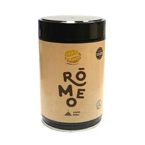 Káva Zlaté Zrnko - Rómeo (Zmes 85% arabika a 15% robusta) - "UNIVERZÁLNY" - mletá káva v plechovke 250g