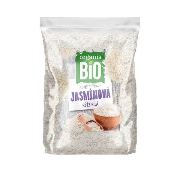 ORGANIS Jazmínová ryža biela BIO 500 g