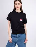Carhartt WIP W' S/S Pocket Heart T-Shirt Black/Red XS