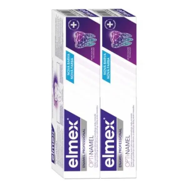 Elmex Enamel Professional Opti-namel zubná pasta Duopack 2x75ml