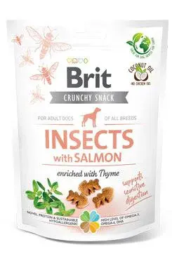 Brit Care Dog Crunchy Cracker Insects Salmon Thyme 200g