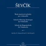 Škola smyčcové techniky pro violoncello - Otakar Ševčík