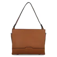 Módní dámská kožená kabelka na rameno Katana Rozína, hnědá