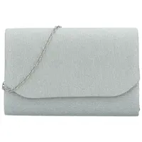 Módní dámská plesová kabelka Moon Kenzy, stříbrná