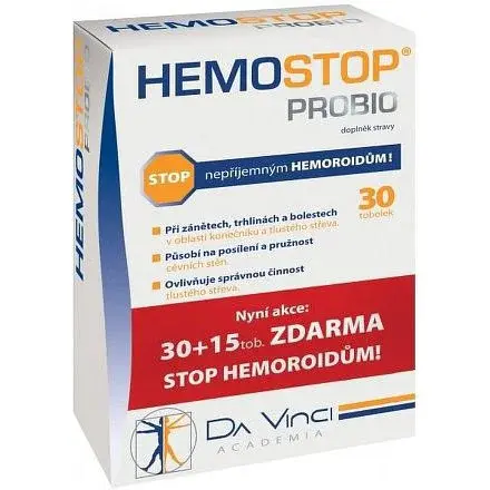 Hemostop Probio Max Da Vinci Academia 30+15 tobolek