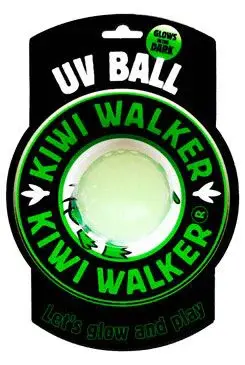 Hračka pes Glow Ball maxi plovoucí TPR  Kiwi