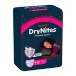 DryNites natahovací kalhotky na noc pro dívky 8-13 let / 30-48kg / 9ks