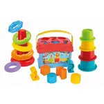 Sada na hraní 3v1 - vkládačka a pyramida