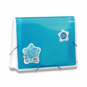 Desky na dokumenty Poly Rock, A4 - modrá