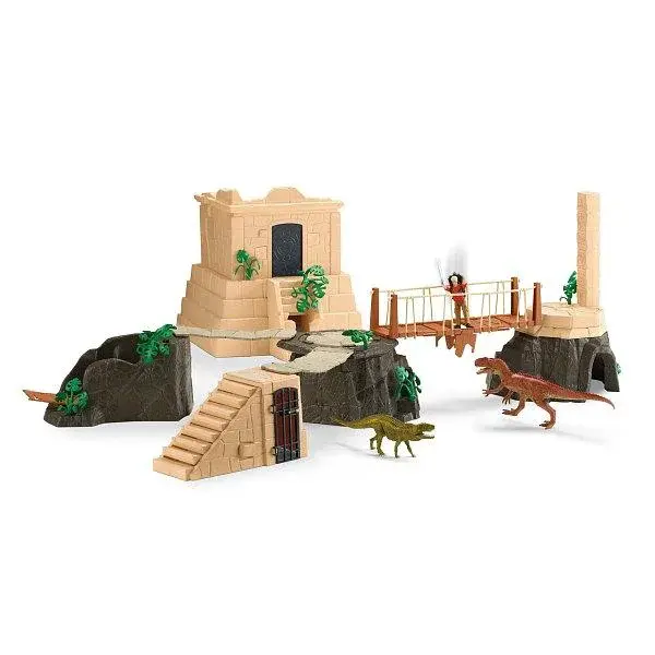 Schleich Mega sada Dobytí dinosaurího chrámu