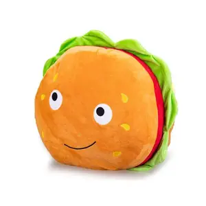 Take Me Home hamburger plyšový 40cm s tváří