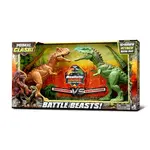 Primal Clash! Dino bitva set Carnotaurus VS Gigantosaurus 21 cm