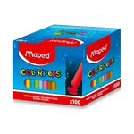 Křídy Maped - barevné, 100 kusů
