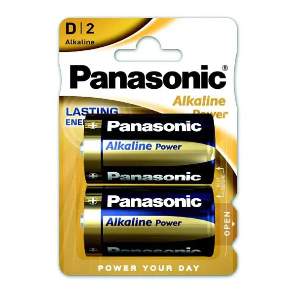 Baterie Panasonic Alkaline Power - D, 2 ks
