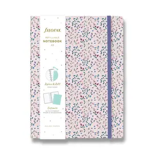 Zápisník Filofax Notebook Meadow A5 ružový