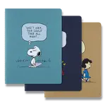 Sešity Moleskine Cahier Peanuts XL, linkovaný, 3 ks, mix barev