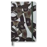 Zápisník Moleskine Snake Leaves - tvrdé desky L, linkovaný