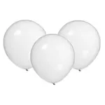 Balónek nafukovací 30cm - sada 10ks, transparentní
