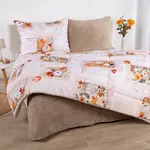 Prošívaná beránková souprava Dual Feel NICOLETA 3 ks