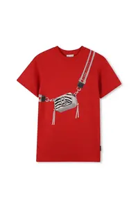 Dětské bavlněné šaty Marc Jacobs