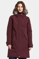 Bunda Didriksons ERNA vínová barva, zimní, 505853