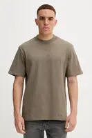 Bavlněné tričko HUGO Dapolino pánské, černá barva, 50488330