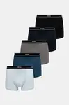 BOSS boxerky pánské bavlněné s elastanem Trunk 5P Essential 5-pack