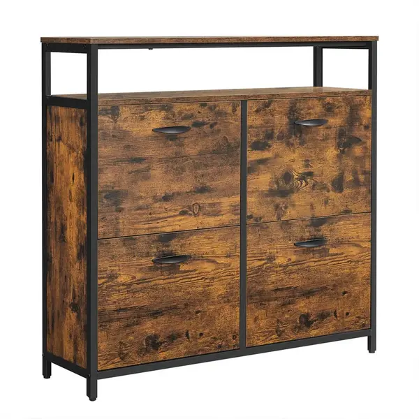 MID.YOU VYKLÁPĚCÍ BOTNÍK, černá, tmavě hnědá, 98,3/96,5/30 cm