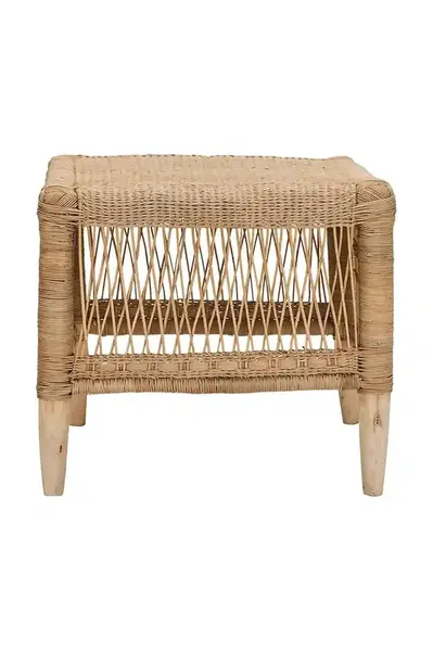 Stolička House Doctor HDRika 45 x 40 x 45 cm béžová barva