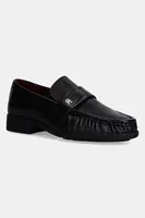 Kožené mokasíny Tommy Hilfiger LOAFER SOFT NAPPA PLEATED TOE