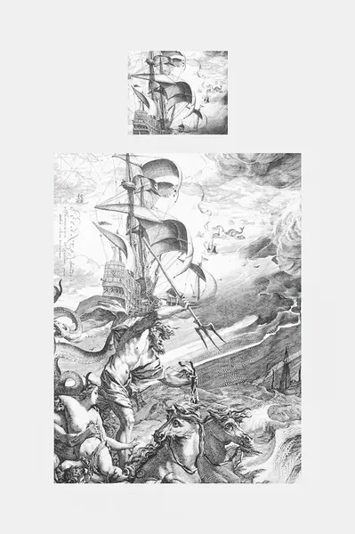 Sada bavlněného povlečení Medicine 50 x 60 cm / 150 x 200 cm