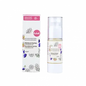 Kvitok Noční švestkový krém pro zralou pleť 50+ (30 ml)