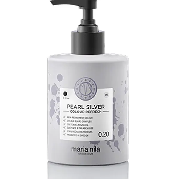 Maria Nila Colour Refresh Pearl Silver 0.20 barvicí maska 300 ml