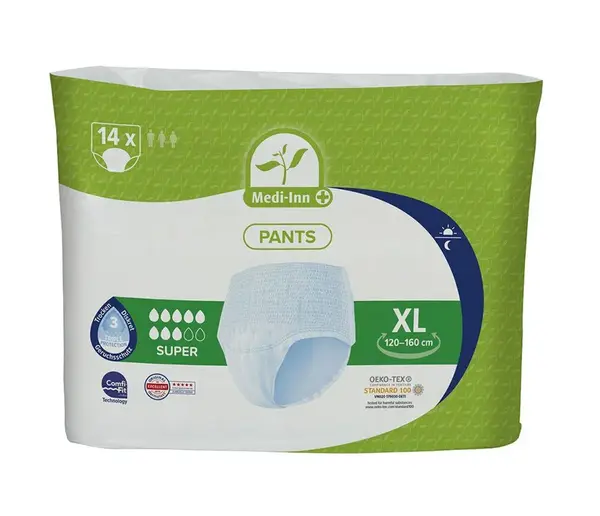 Medi-Inn Inkontinenční kalhotky Super 8 kapek vel. XL 14 ks