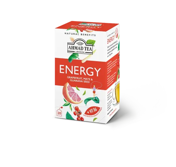 Ahmad Tea Energy porcovaný čaj 20x1,5 g