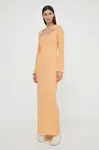 Šaty Résumé AriaRS Dress oranžová barva, maxi, 20481120