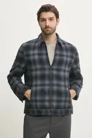 Vlněná košilová bunda Pepe Jeans MARRINGTON