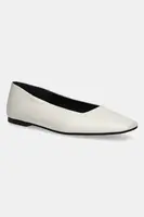 Kožené baleríny Calvin Klein FLAT BALLERINA - LTH