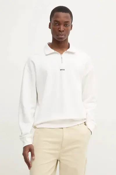 Bavlněná mikina HUGO Durty244