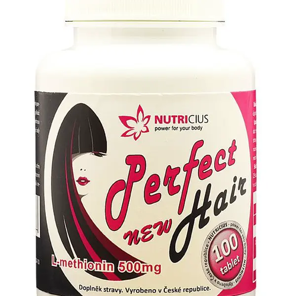 Nutricius Perfect HAIR new methionin 500 mg 100 tablet