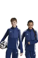 Dětská mikina adidas Performance tmavomodrá barva, s aplikací, IY0116