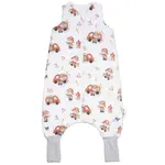 Baby Nellys Spací vak se zahrnovacími nohavičkami Baby fireman, vel. S, 68/86