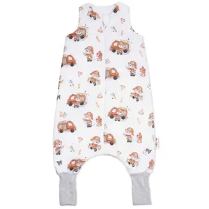 Baby Nellys Spací vak se zahrnovacími nohavičkami Baby fireman, vel. S, 68/86