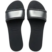 Žabky Havaianas YOU dámské, šedá barva, na plochém podpatku, 4147238.0074