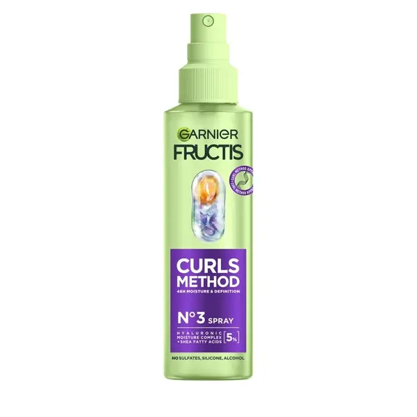 Garnier Fructis Curls Method sprej pro suché vlnité a kudrnaté vlasy 150 ml