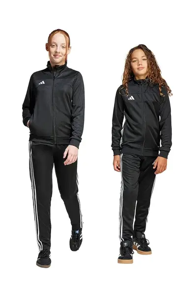 Dětská tepláková souprava adidas Performance černá barva, JD0625